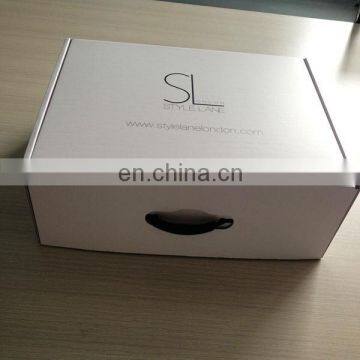 Luxury Surface Finishing Packaging Cheap Corrugated Paper Extra Large Gift Boxes Clear Plastic Handle Boxes