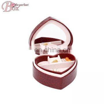 High Quality Gift Heart Shaped Red Storage Box