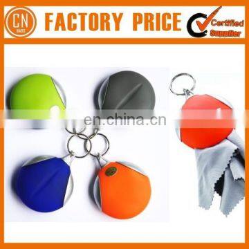 2017 Promotional Custom Printed Fiber Glass Cloth Keychain photo-2