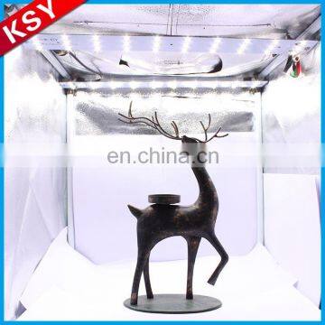 Hot New Products For 2017 Black Metal Glass Candle Holder For Decoration photo-3