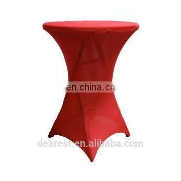 durable table cover,Lycra table cover,spandex Cocktail Table Cover