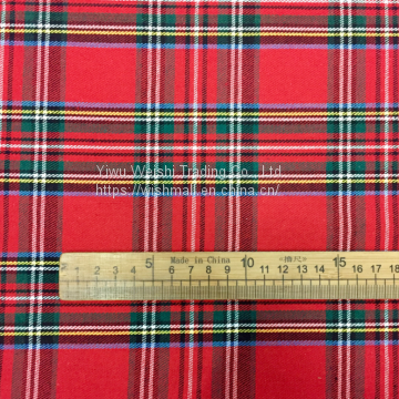 Scottish Tartan Fabric，Polyester Cotton Fabric，Clothing Handmade Fabric photo-5