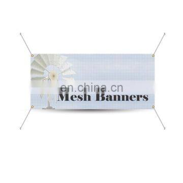 Beautiful Outdoor Custom Mesh Fabric Banner For Advertising Printing photo-2