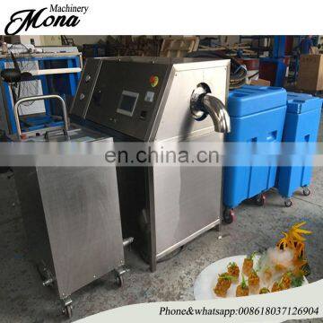 Dry ice pelletizer and dry ice block machine for co2 producer