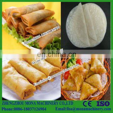 Китайская популярная машина для изготовления листов для весенних роллов из нержавеющей стали/используемая машина для изготовления тесточных листов photo-5