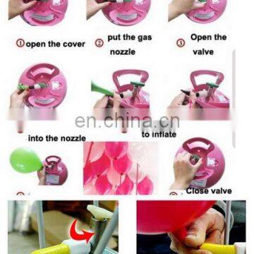 Low Pressure Helium Balloon Cylinder Sale For Children Party