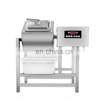 high capacity stainless steel vacuum meat marinating machine/chicken wings marinater/meat salting machine