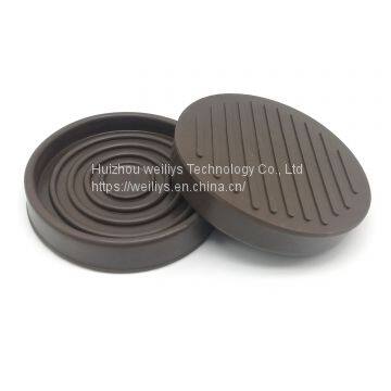 castor cups rubber