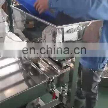 latest high quality single layer linear shaker vibrating screen