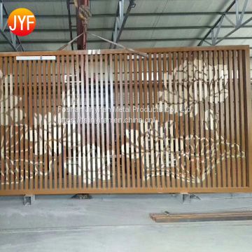 New Arrival stainless steel room divider dubai folding metal screens