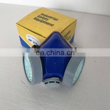 Good Price Half Dust Face Mask Respirator With Double Cartridge photo-4