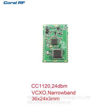 CC1120 UART Narrowband RF Module, 1W 24dbm, 169Mhz,434Mhz,868Mhz,915Mhz photo-2