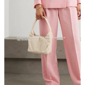 New Autumn/Winter 2020 Women's Pleated Leather One-shoulder NAP/ Net-a-Porter photo-4