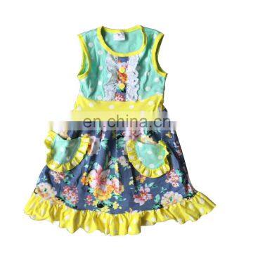 Cute baby fancy dresses for girls red gray flutter dress ruffle one piece girls party dresses