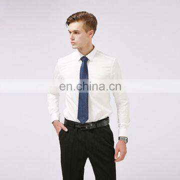 High Quality New Bagless Spring Autumn Men's Long Sleeve Shirt Business Casual Formal Pure Color Shirt photo-6