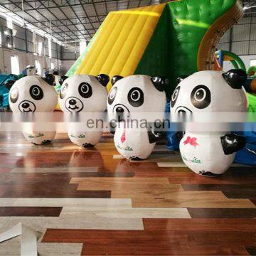 Cute PVC Indoor Advertising Inflatable Small Panda Cartoon Model For Event Evening Party photo-3