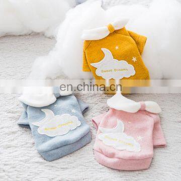 Cartoon Cute Hooded Two-legged Small and Medium Pet Dog Sweater Clothes photo-3