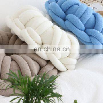 New Fashion Large Donut Cushion Cotton Tube Yarn Braid Yarn Pillow photo-6