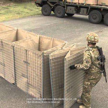 explosion-proof wall ，gabion mesh sheets ,hesco bastion wall