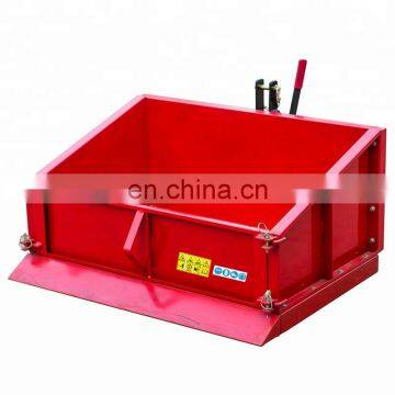 Agricultural 3 point tractor transport box with CE