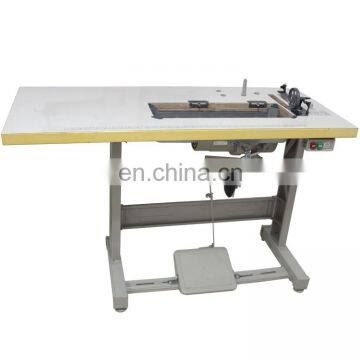 BA 4420 CUSTOMIZED COMPOUND FEED FLAT BED DOUBLE NEEDLE HEAVY DUTY LEATHER BAGS MAKING INDUSTRIAL SEWING MACHINE photo-3