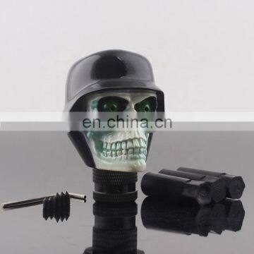 Universal Car Truck Accessories Manual Stick Gear Shift Knob Skull Hat Lever Shifter
