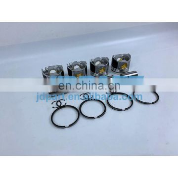 D201 Piston Kit With Piston Rings For Isuzu