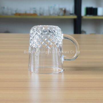 Wholesale Embossed Glass Mug and With 100% Safety photo-3