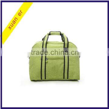 Waterproof canvas women ladies travel luggage bag in china market