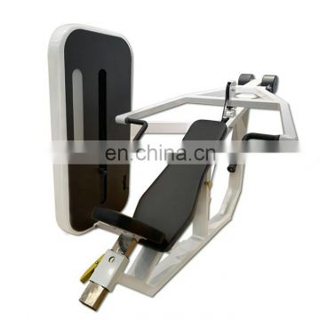 Strength exercise equipment seated incline chest press