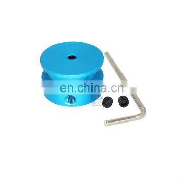 CNC chihai motor Idle pulley Passive wheel Bore 25mm for belt width 20mm without teeth Motor pulley belt round roller wheel