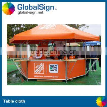 2015 Hot selling trade show printed table cover