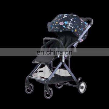 Lightweight Foldable Pushchair High Landscape Pram Baby Stroller photo-5