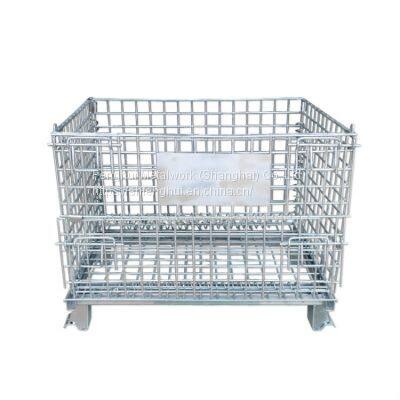 wire pallet racking Wire Mesh cages racking material storage racking