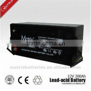 12v 200ah solar backup battery