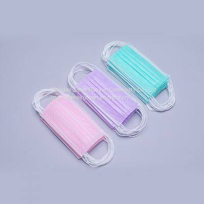 Non-woven Disposable Facemask 3ply Factory Supply Safety Disposable 3 Layers Non Woven Face Mask photo-3