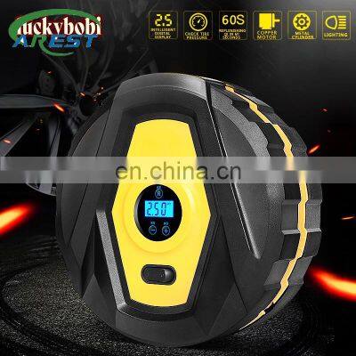 Portable Car Air Compressor DC 12V Digital Air Pump Tire Inflator 150 PSI Auto Air Pump for Car Motorcycle LED Light Tire Pump