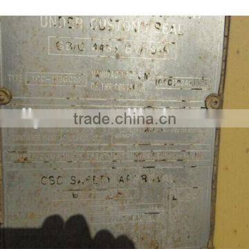 Used 20GP ISO Container - ZQC Container photo-3