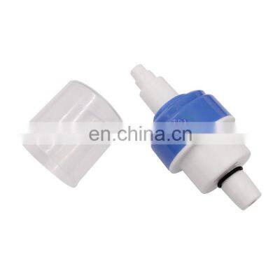 Blue liquid soap pump