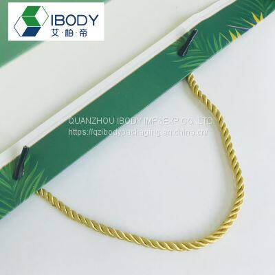 Wholesales Custom Logo Printed Clothing Packaging Shopping Kraft Gift Paper Bag photo-2