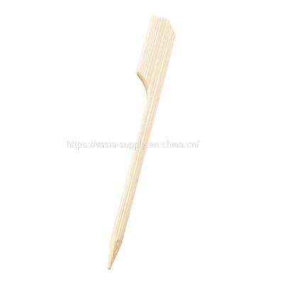 Bamboo skewer grilling tool set Teppo Bamboo Paddle Skewers For Seafood Restaurant
