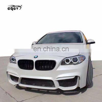 High Quality M5 Style Body Kit for BMW 5 Series F10 F18 Car Bumper Rear Bumper Side Skirts for BMW F10 Plastic Material