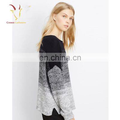 Women Winter Knitted Wool Sweater photo-2