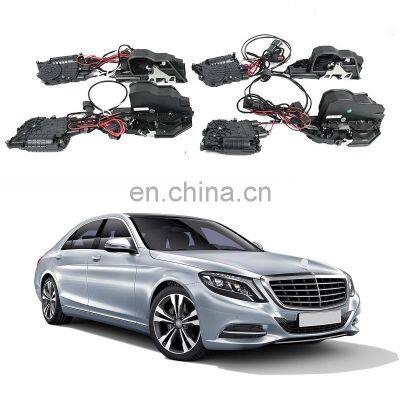 Automatic electric suction door for Mercedes-Benz S series 2016+ W222 Car Door Soft Closing Auto Modification Retrofit Upgrading