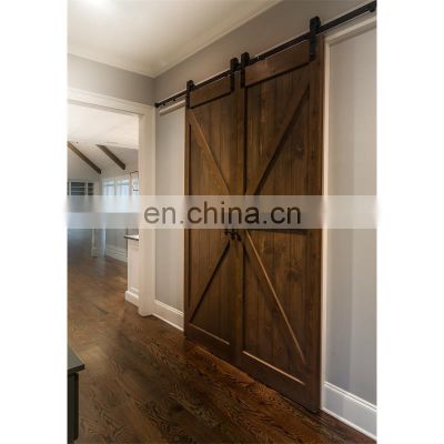 Shaker style mdf sliding hotel barn door on sale