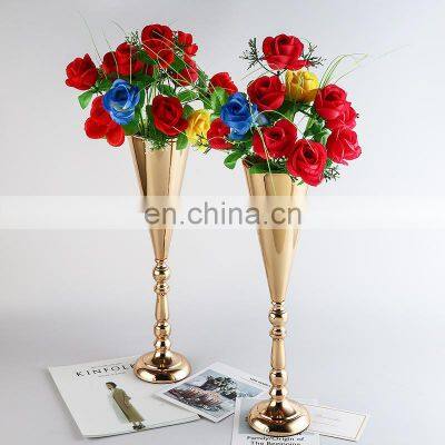 Wedding Decor Gold Luxury Modern Nordic Gifts Equipment Event  Flower Centerpiece & Table Other Wedding Decoration For Wedding