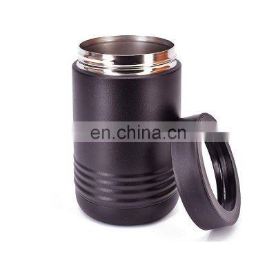 coated double wall sublimation suction vacuum insulated slim marrs metal can cooler stainless steel