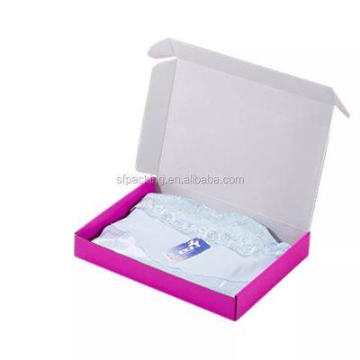 customized corrugated cardboard clothing mailer boxes