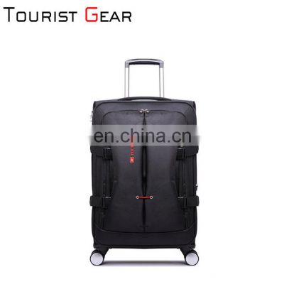 Hot sale factory direct zipper trolley luggage Made In China In Low Price