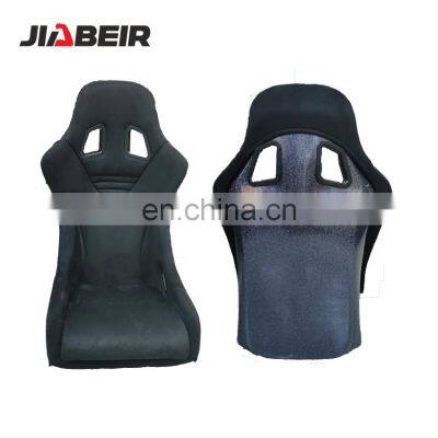 JBR1022 Universal Shiny Glass Fiber Back Bucket Racing car seat